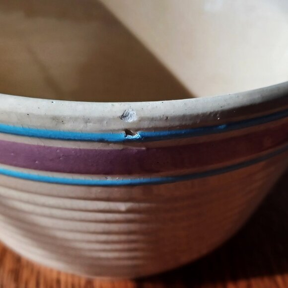 WATT USA Pottery Two Yellow-ware Beehive Bowls #7 & #9 - Picture 5 of 7